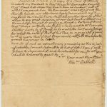 Elizabeth Cabell to Edward Barridil. 23 August 1739 (MSS 5084 / Box1)