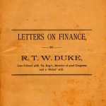 letters on finance cover